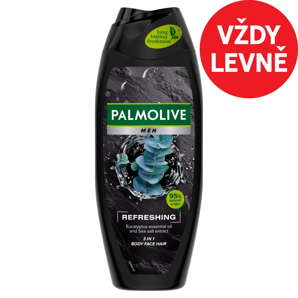 Obrázek 1 pro produkt Palmolive For Men Refreshing Sprchový gel pro muže 3v1 500ml
