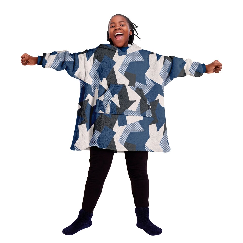 SILENTNIGHT CAMO OVERSIZED HOODIE KIDS