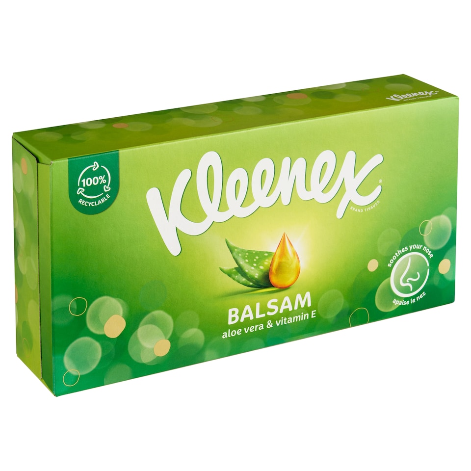 Kleenex Balsam Tissues 3-Plies 64 pcs
