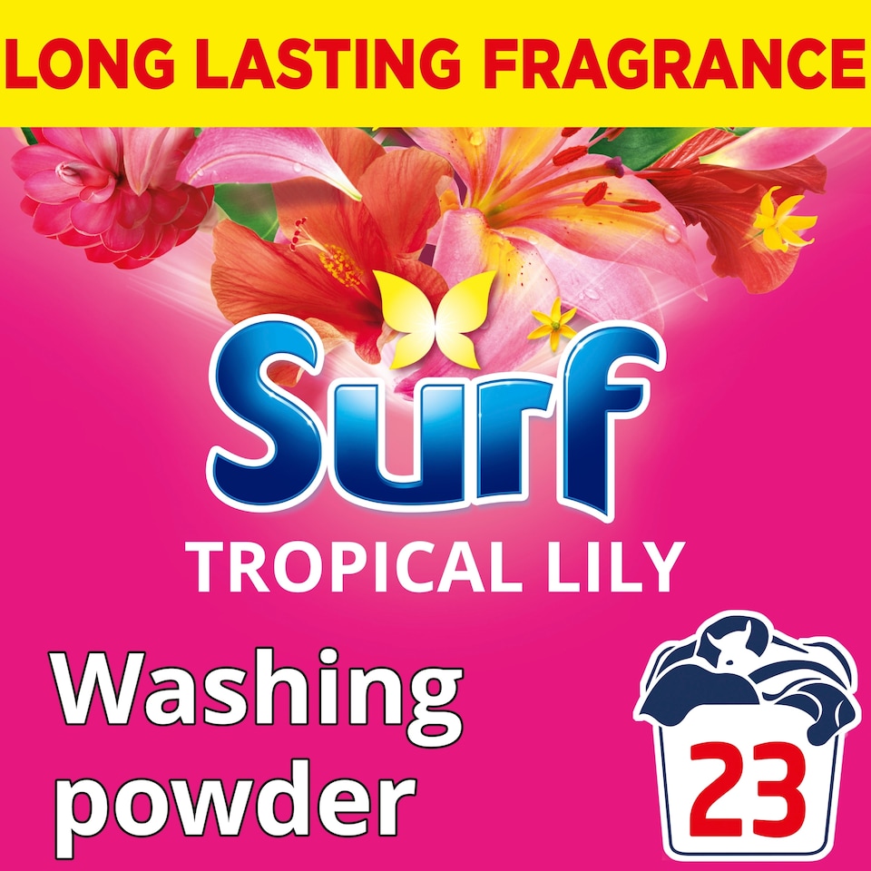 image 1 of Surf Tropical Lily Laundry Washing Powder 23W 1.15Kg