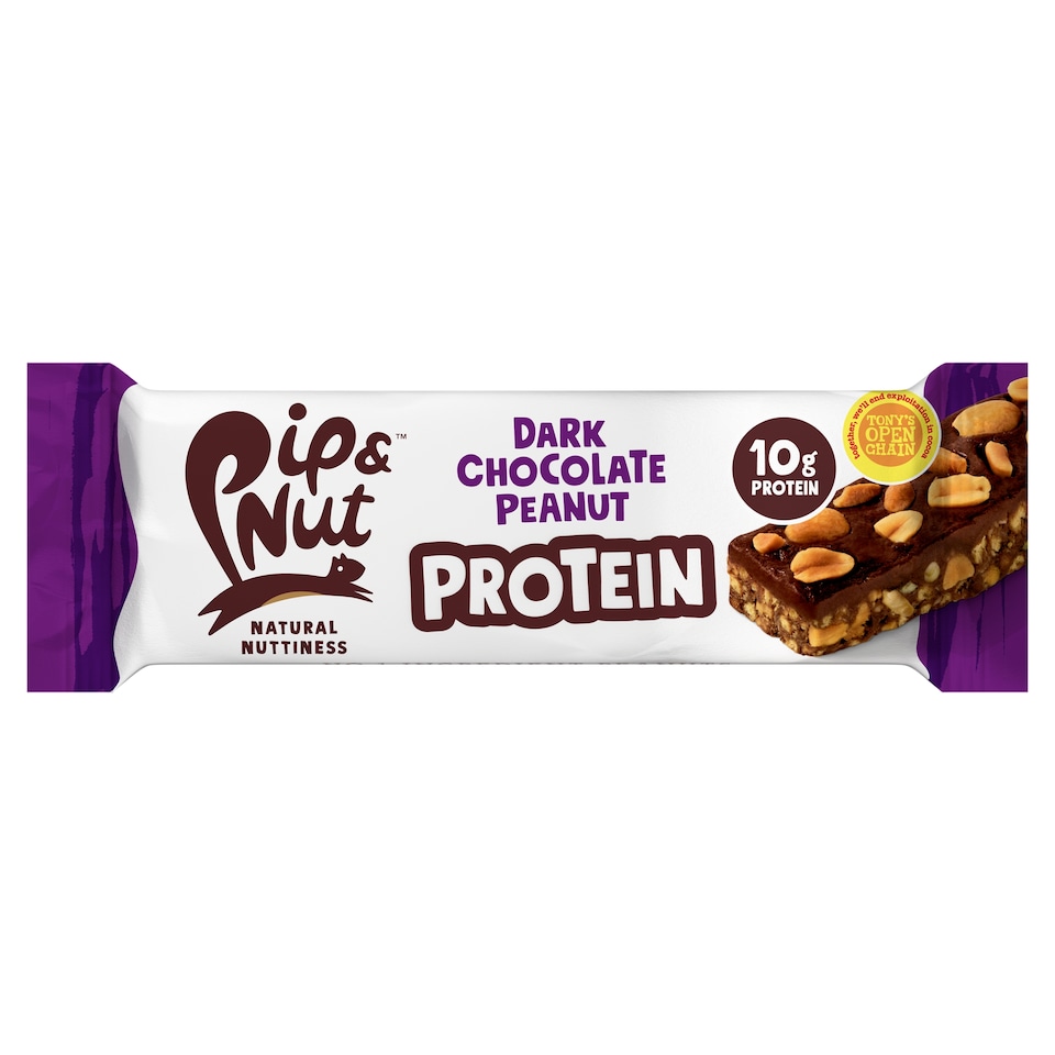 image 1 of Pip & Nut Protein Dark Chocolate Peanut Bar 46g