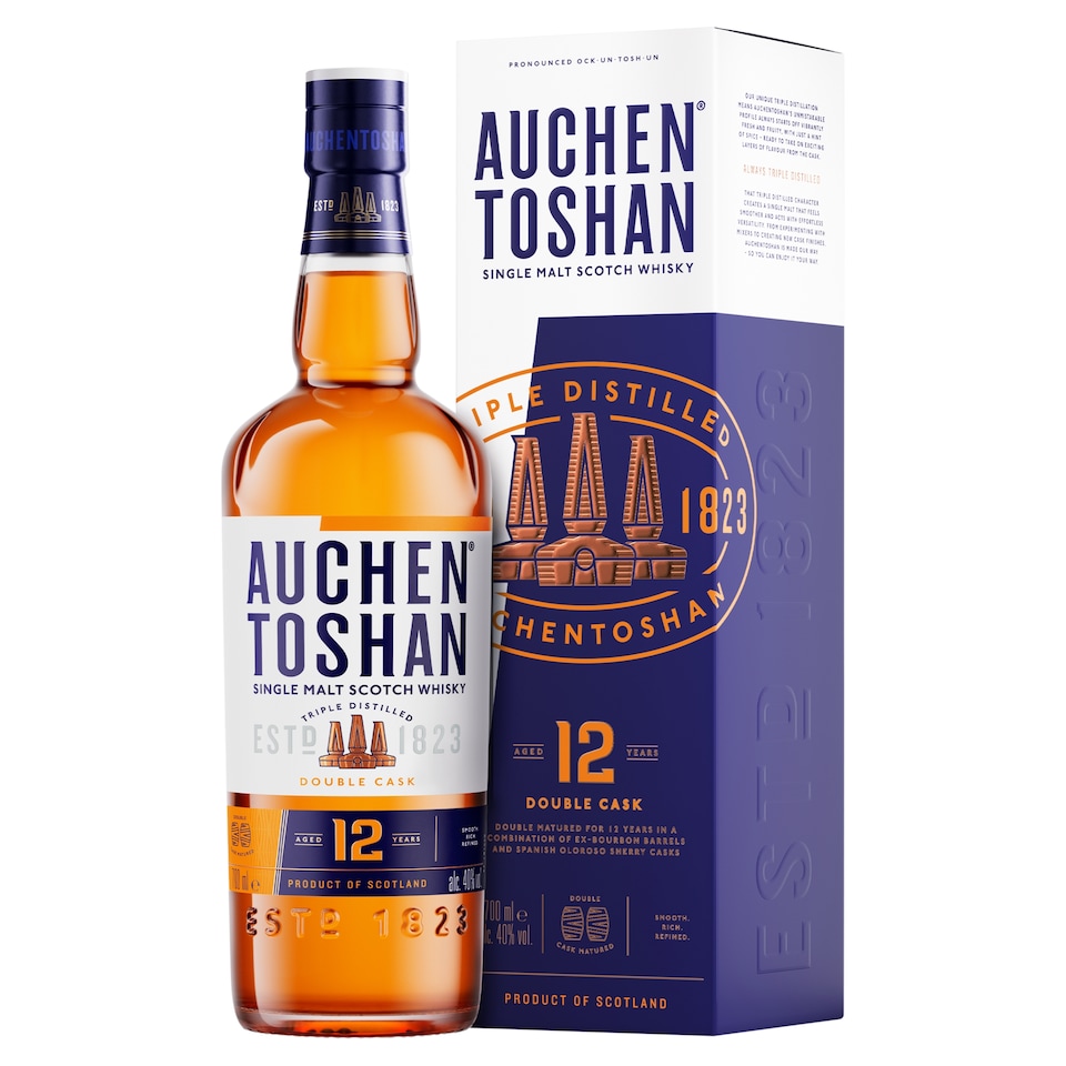 image 1 of Auchentoshan 12 Year Old Single Malt Scotch Whisky 70cl