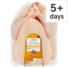 Tesco Irish Large Whole Chicken 2Kg