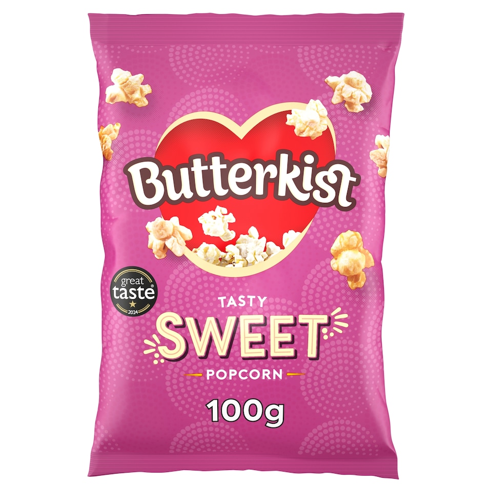 image 1 of Butterkist Cinema Sweet Popcorn 100G