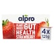 image 1 of Alpro Strawberry Gut Health Dairy Free Soya Yoghurt Alternative 4x125g
