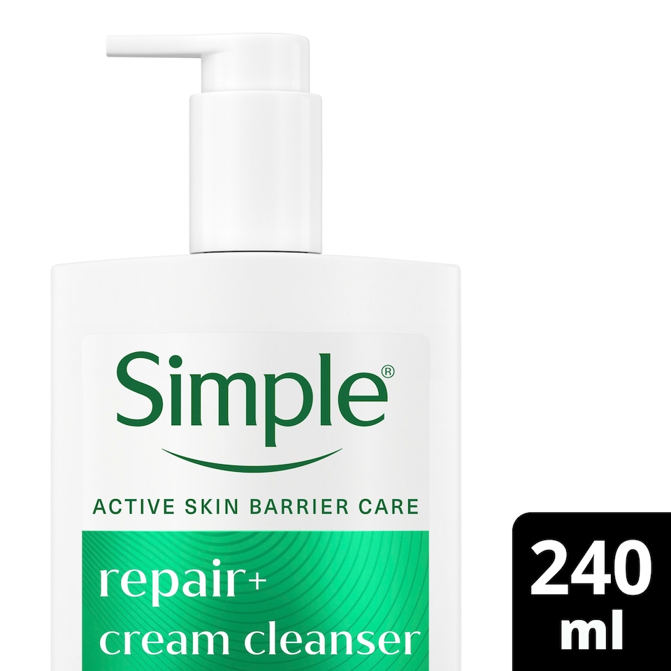 image 1 of Simple Repair+ Cream Cleanser 240ml