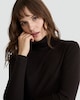 image 3 of The F&F Edit Roll Neck Long Sleeved Top with Wool in Brown