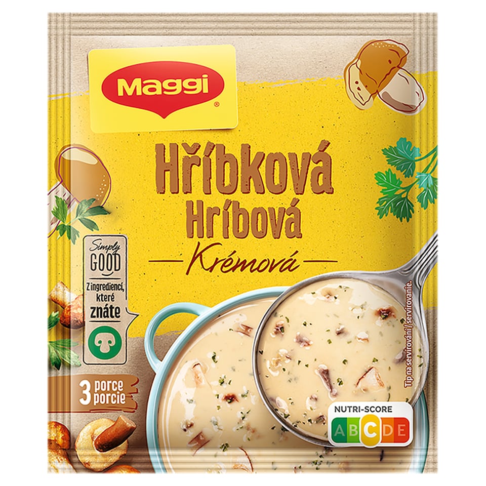 MAGGI Cream Mushroom Soup Bag 47g