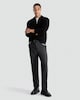 image 1 of F&F Ribbed Half Zip Jumper in Black