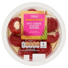 Tesco Soft Cheese Stuffed Peppers 145g