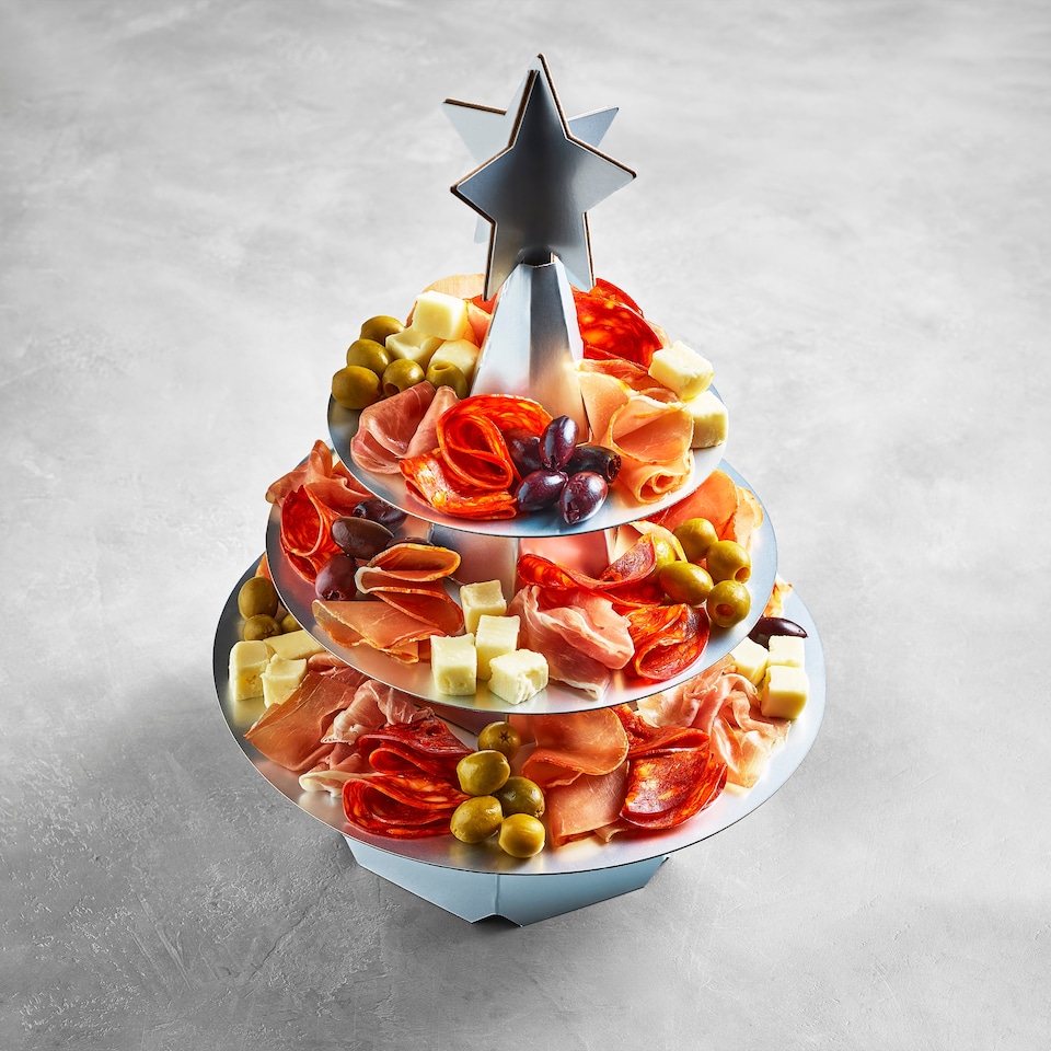 89. Tesco Finest Build Your Own Charcuter-tree 627g (Serves 18)