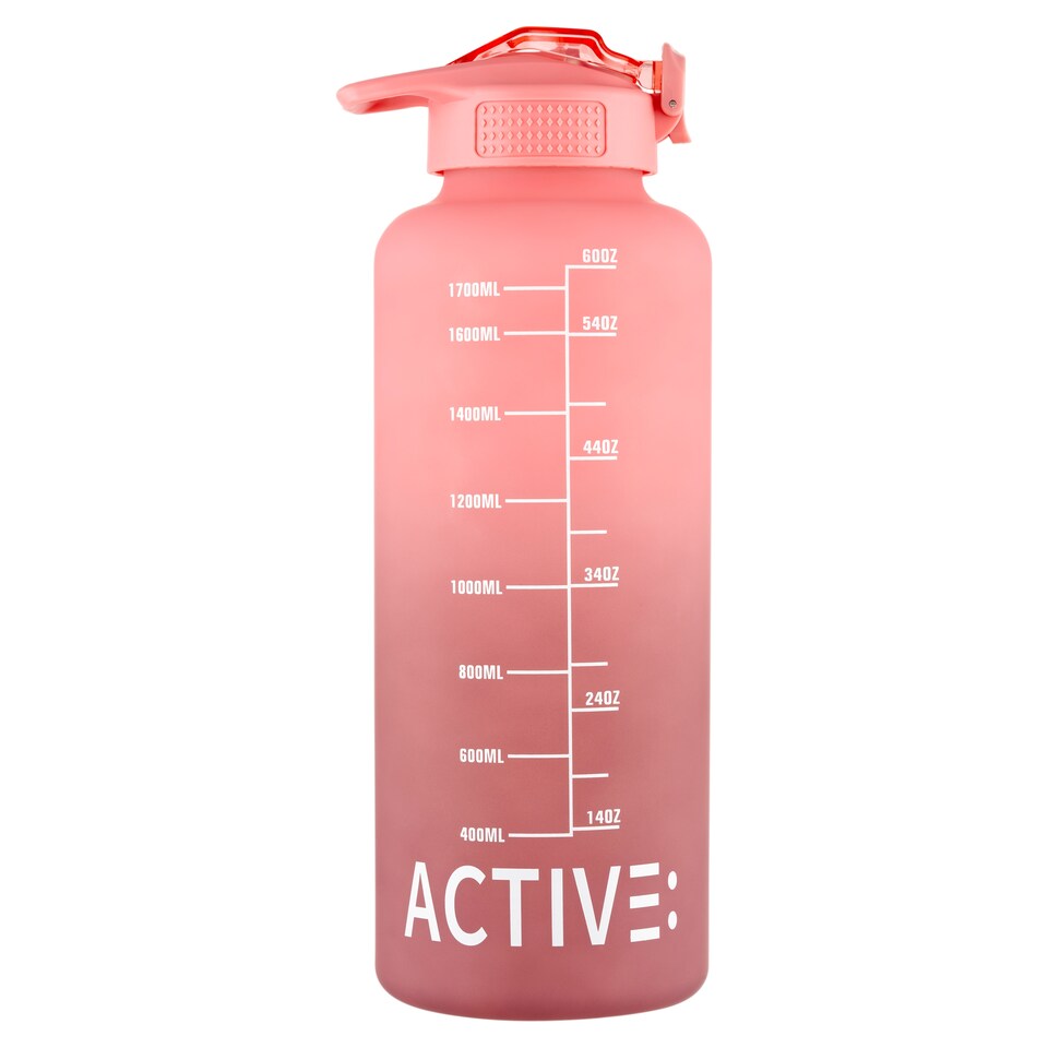 F&F Active Pink Ombre Bottle 1,8 l