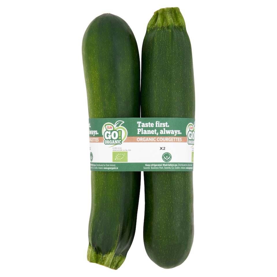 Dole Go Organic Courgette Twin pack