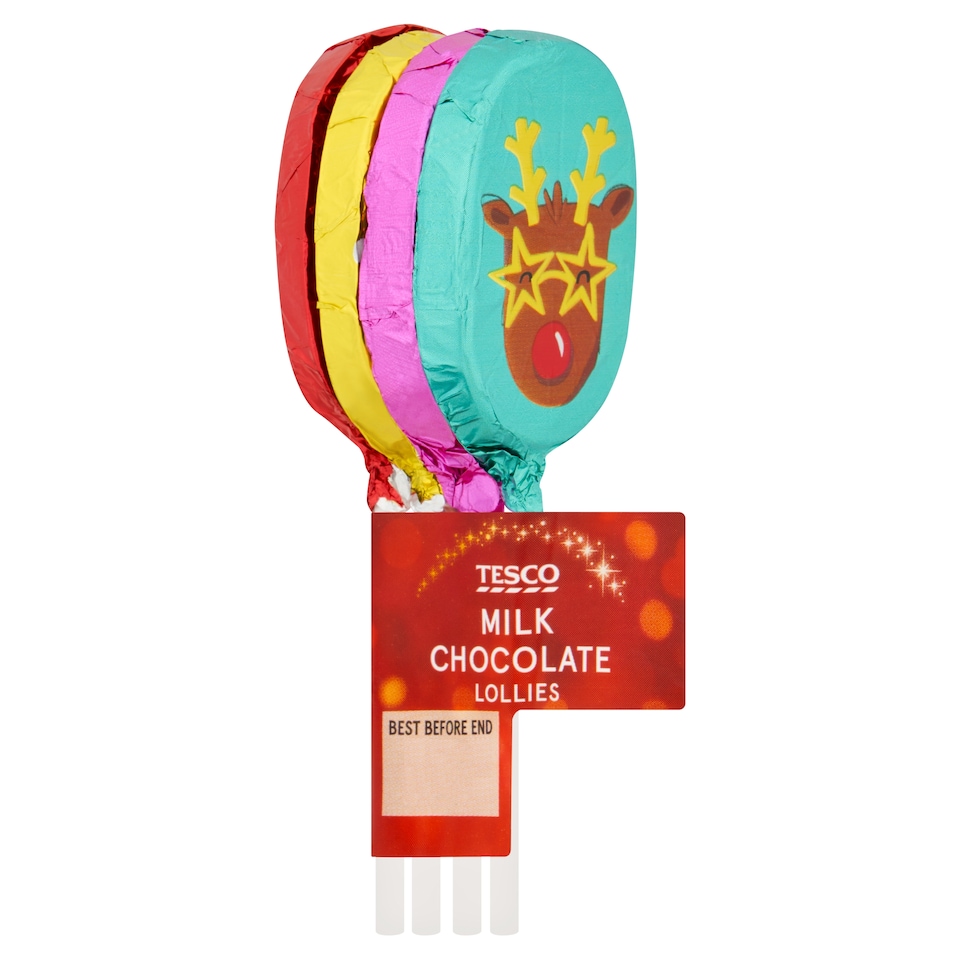 Tesco Milk Chocolate Lollies 40G