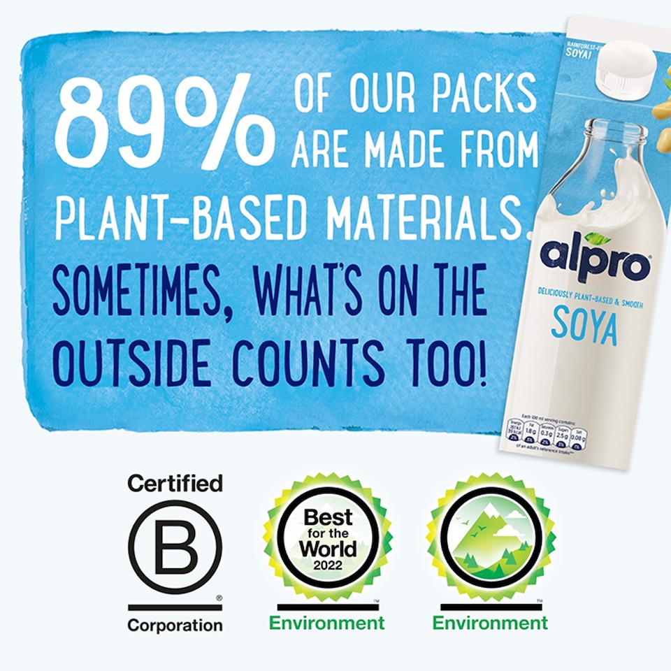 image 1 of Alpro Greek Style Raspberry Cranberry Yoghurt Alternative 4x125g