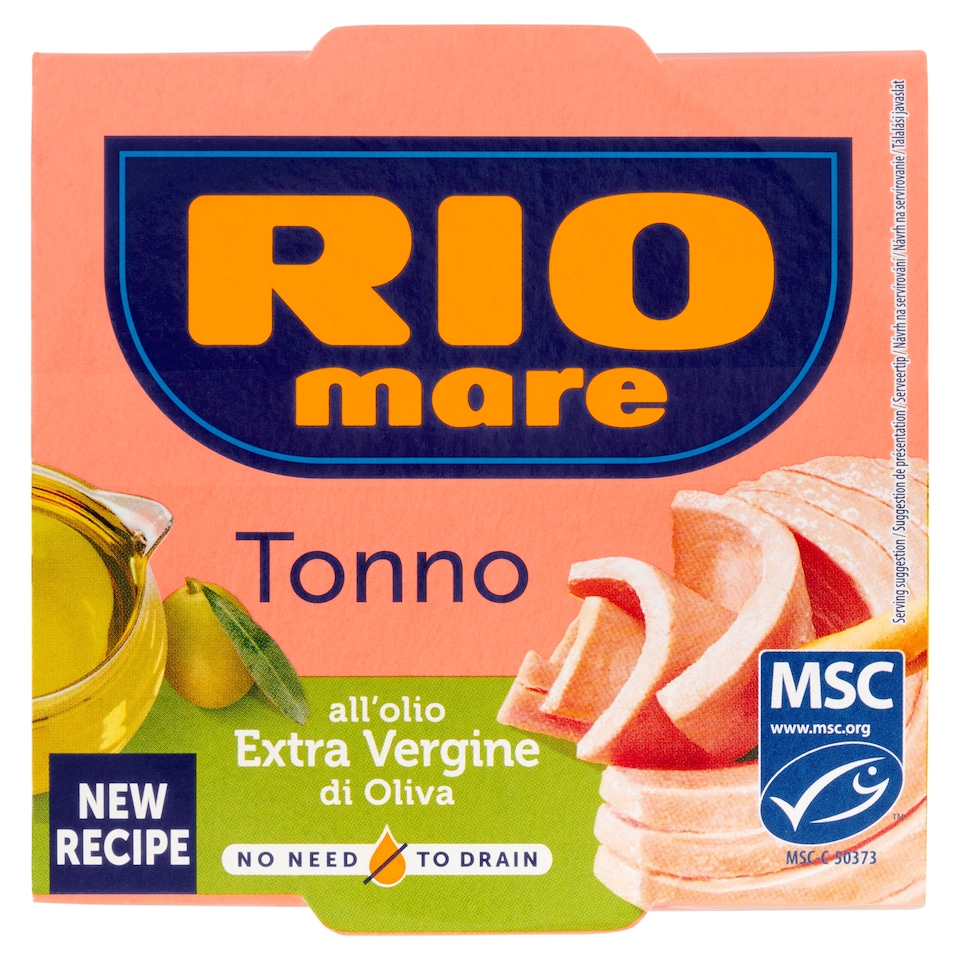 Obrázek 1 pro produkt Rio Mare Tuňák v extra panenském olivovém oleji 120g