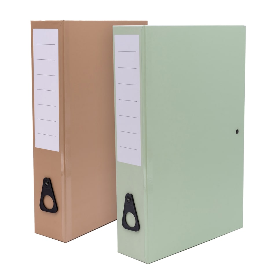 Tesco Box File Assorted