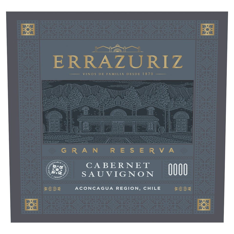 image 1 of Errazuriz Gran Reserva Cabernet Sauvignon 75cl