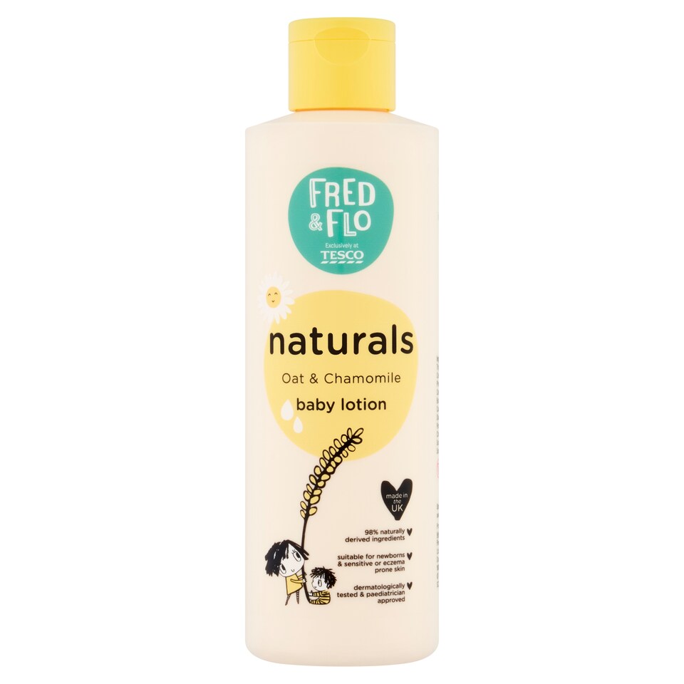 Fred & Flo Naturals Baby Lotion - Oat & Chamomile 250ml