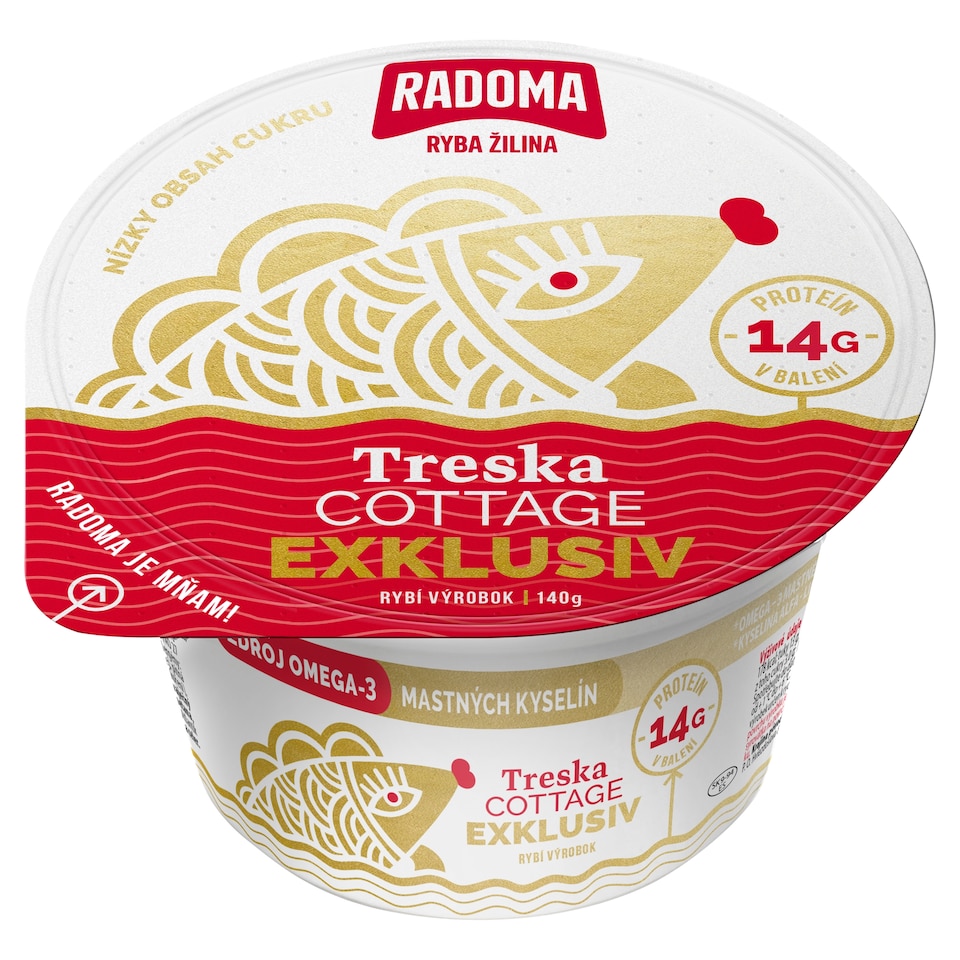 PRETO Ryba Žilina Treska Cottage Exklusiv 140 g