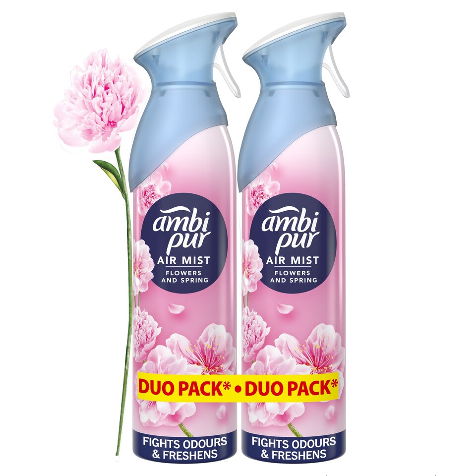 obrázok 1 z Ambi Pur Flowers and Spring Osviežovač Vzduchu v Spreji 370 ml