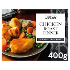 Tesco Chicken Roast Dinner 400G