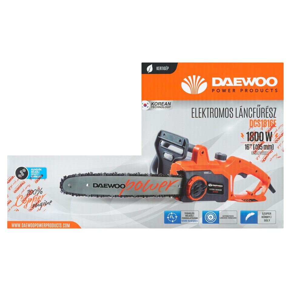 Daewoo DCS1816E elektrická motorová pila 1800W