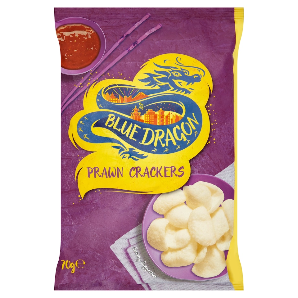 Blue Dragon Prawn Crackers 70G