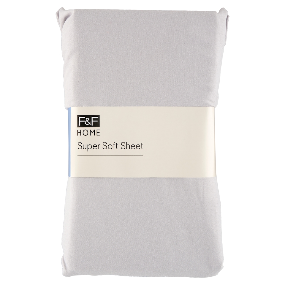 F&F Home Silver napínací prostěradlo 180 x 200 cm