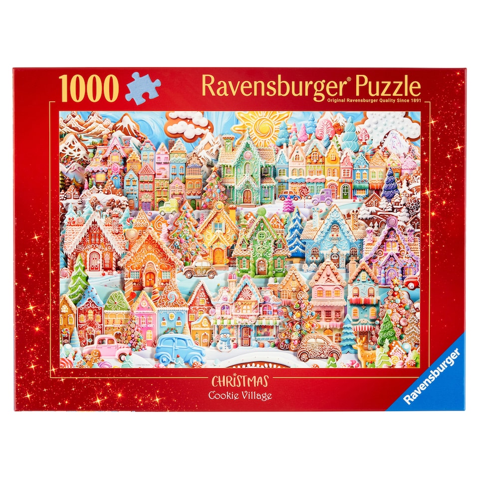 Ravensburger Christmas Cookie Village Puzzle 70 x 50 cm 1000 pcs