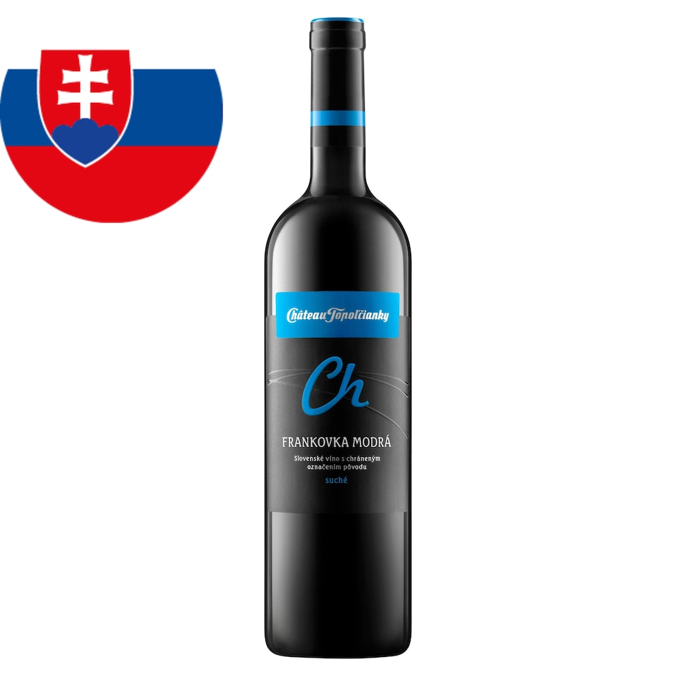 Château Topoľčianky Lemberger Slovak Quality Varietal Wine CH.O.P. Red Dry 0.75 L