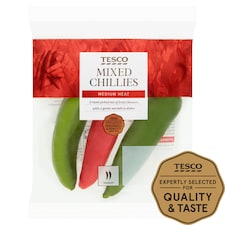 Tesco Mixed Chillies 65G