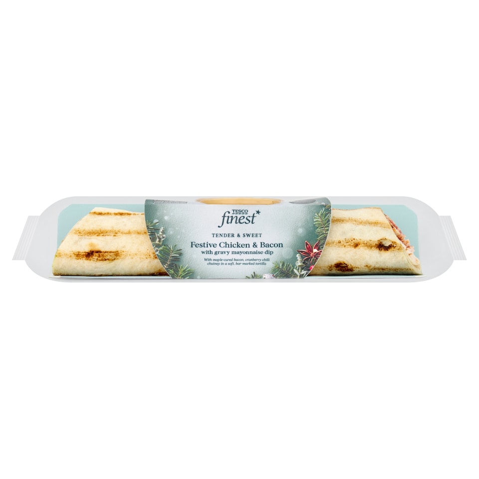 Tesco Finest Festive Chicken & Bacon with Gravy Mayonnaise Dip