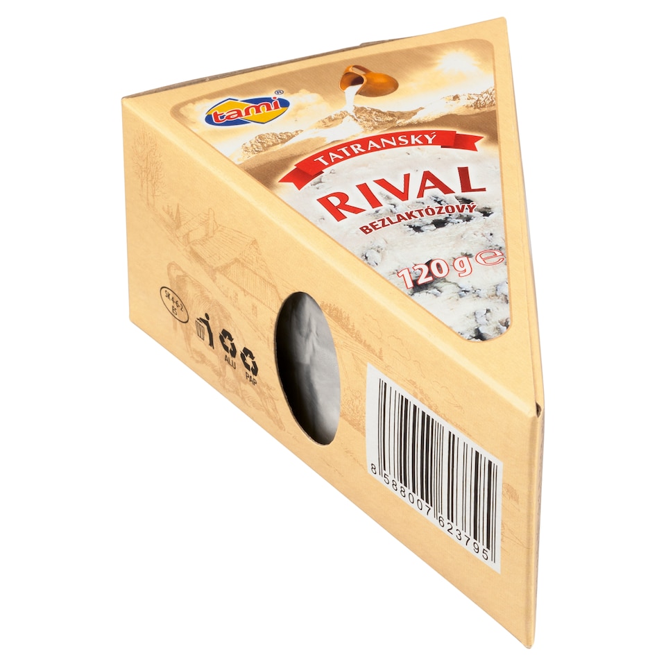 Tami Tatranský Rival bezlaktózový 120g