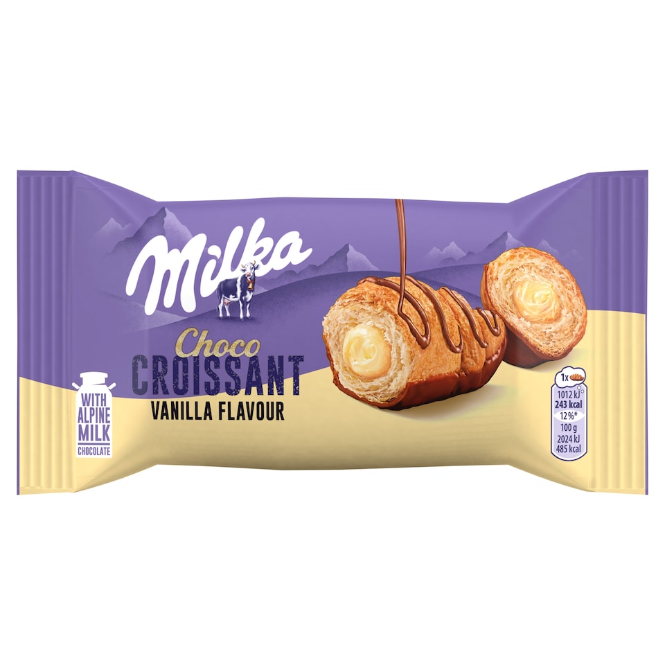 Milka Choco Croissant Vanilla Flavour 50 g