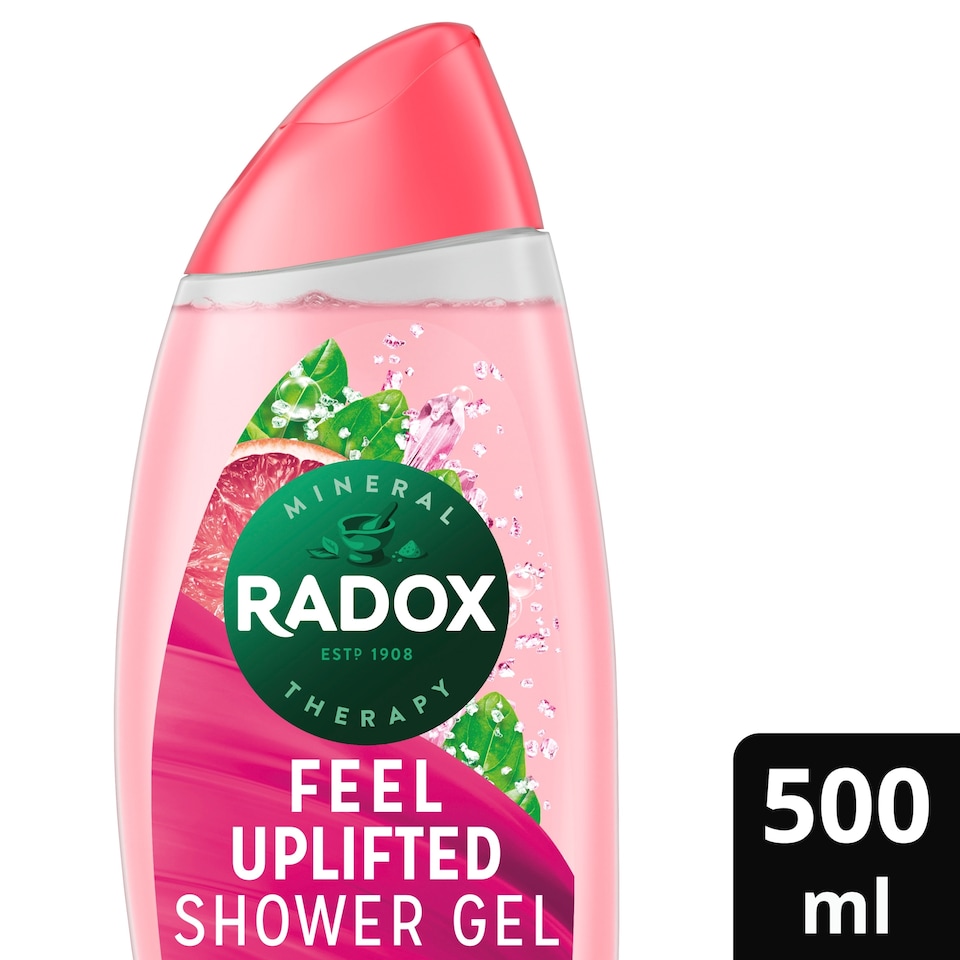 image 1 of Radox Feel Uplifted Shower Gel 500Ml