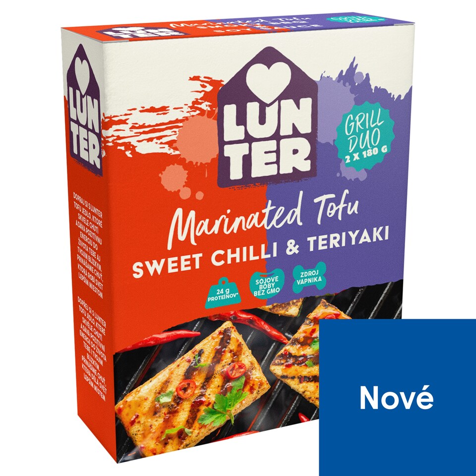 LUNTER Grill duopack Sweet Chilli & Teriyaki 2 x 180g (360g)