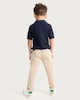 image 3 of F&F Boys Cotton Rich Chino Trousers in Stone
