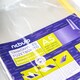 image 2 of Nebulo Smooth Transparent A5 Textbook Cover with Self-adhesive Strip 470 x 260 mm 10 pcs