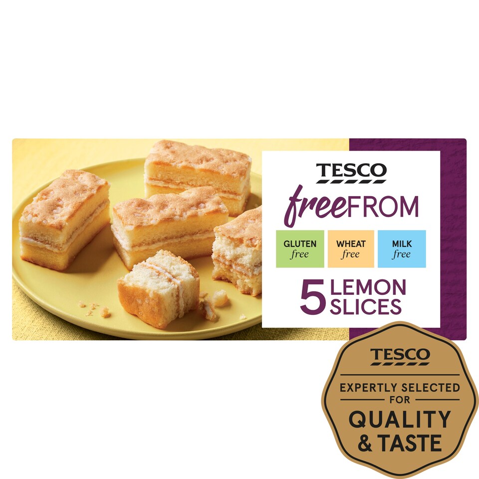 Tesco Free From Lemon Slices X5