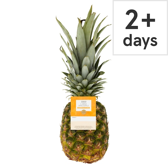 Tesco Large Pineapple Each Tesco Groceries