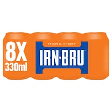 Irn-Bru Soft Drink 8 x 330ml