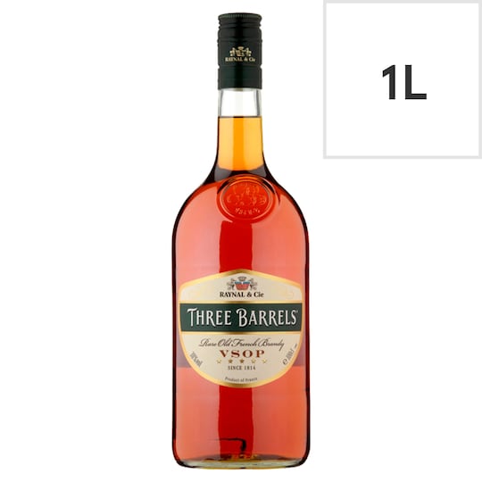 Three Barrels Brandy 1 Litre Tesco Groceries