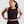 Purple, Rise by Zara McDermott Ribbed Cropped Pyjama Top in Purple