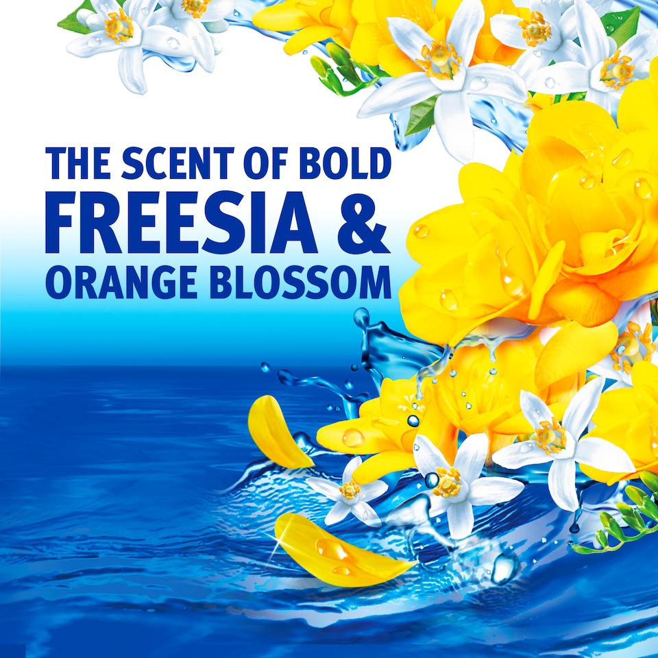 image 1 of Bold Extra Washing Liquid Pods Freesia & Orange Blossom 29 washes 643.8g