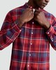 image 1 of F&F Pure Cotton Flannel Check Print Shirt in Red