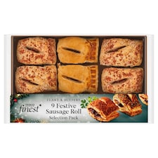 Tesco Finest 9 Festive Sausage Roll Selection Pack 315g