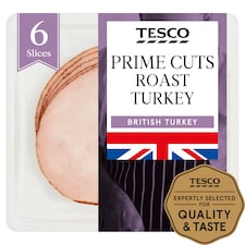 Tesco British Roast Turkey Slices 125 G