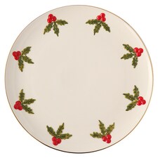 F&F Home Holly Serving Plate
