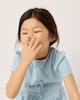 image 2 of F&F Girls 2-Piece Cotton Rich Textured Top and Trousers Set in Blue